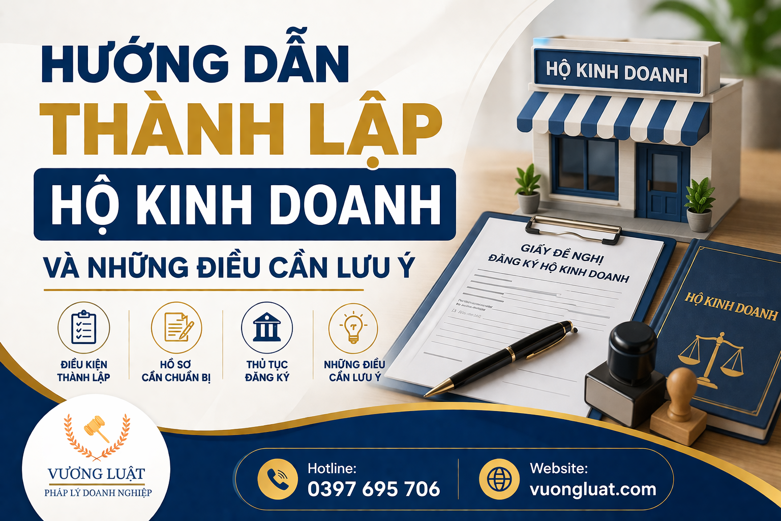 HƯỚNG DẪN THÀNH LẬP HỘ KINH DOANH VÀ NHỮNG ĐIỀU CẦN LƯU Ý NĂM 2026
